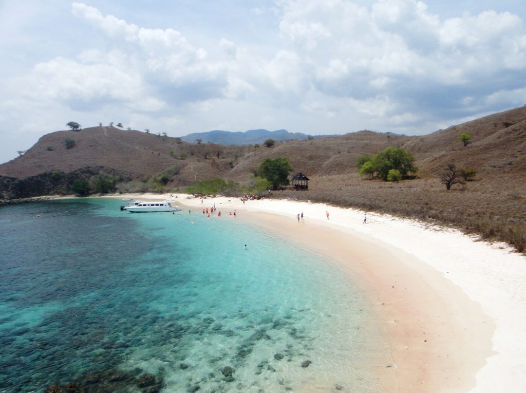 Pink Beach Komodo Islands Indonesia